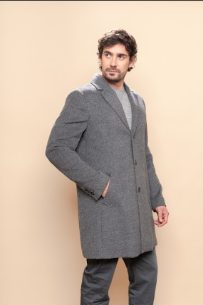 Men’s Classic Coat - Grey