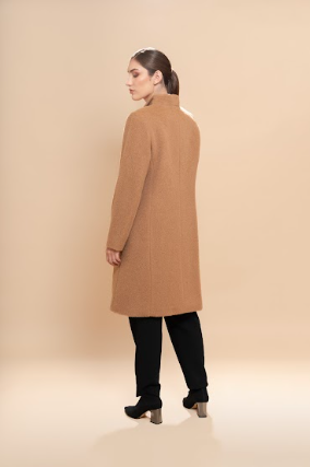 Undyed Classic Coat - Cinnamon