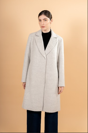 Undyed Classic Coat - Dust