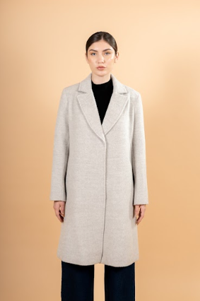 Undyed Classic Coat - Dust