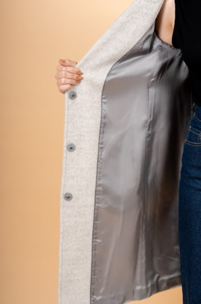 Undyed Classic Coat - Dust