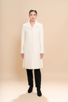 Undyed Classic Coat - Ivory